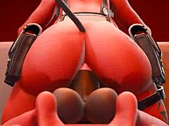 Desdemona Riding Dildo!