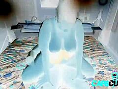 Back in the day, reverse cowgirl action from Buttmans Revenge promo. Check the music rights with B.O.B Magic Number.