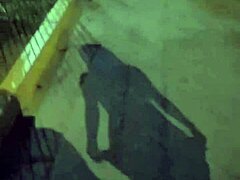 Peruvian milf licks shaved pussy in car