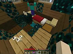 Young bald guys and priest showing staff in Iggsburn village part 2