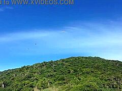 Oh man, that beach walk with the redhead Latina was somethin' else... her big tits just glowin' in the sun.