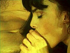 Venere Bianca as Slutty Career Woman Gets Hairy Pussy Licked in Lingerie Before Cowgirl Riding Big Cock Creampie with Italian Brunette Tits