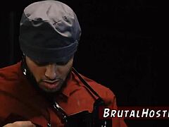 Two bound teen girls face extreme BDSM domination in garage. Innkeeper Jay punishes them with hardcore bondage and rough sex.