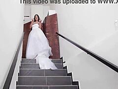 Slammed Brides Nuria Millan Takes 6on1 ATM Balls Deep DAP with Extreme Deepthroat Rough Sex Big Gapes Buttrose Cum in Mouth Swallow