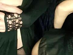 whoa, sexy chica gets fucked by transformista crossdresser! 🍑🔥