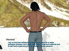 In this casual personal assistant game cap 1, the teen explores new challenges and interactions step by step