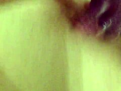 Little Friend Helps With Dildo In Pussy