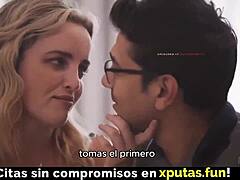 Two beauties, do you want to join our hot threesome sex in Spanish sub?