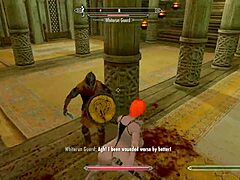 big booty redhead explores skyrim world