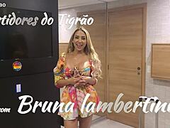 hey check out the full behind-the-scenes with that hot brazilian bruna lambertini