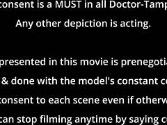 daisy beans shaved pussy spreads wide on bed for vibrator play and cum blast in pov hospital roleplay