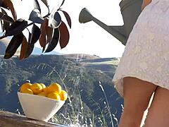 jillian janson is a natural beauty that loves to make herself cum in nature