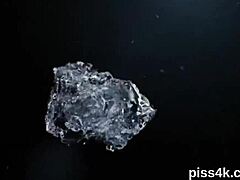 These nice lezzie girls get soaked in pee and squirt all over their wet twats 😏💦