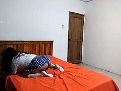 Cousin Horny Student Likes To Masturbate Pussy