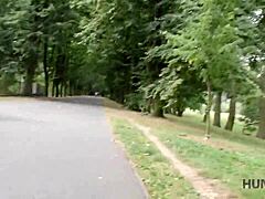 Why would you let a stranger fuck your cute girlfriend Liliane for cash in Hunt4k?