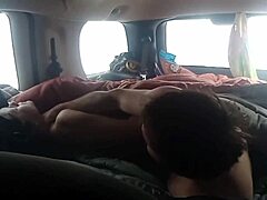 i took my girlfriend to walmart parking lot for public car sex with spanking and moaning outdoors