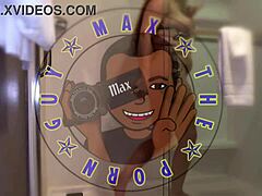 S4E19 Roxxxie returns with short hair tattoo using mouth and dripping wet pussy on big black cock. She makes me cover her juicy big ass in cum after deepthroat blowjob.