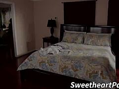 Uh, older babe teaches tiny 18+ teen a strap on lesson with fingering, licking, and tribbing.