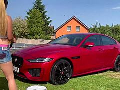 Sexy Car Wash with Lenushka Doll Featuring Hot Summer Fun and Wet Hose Play