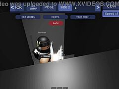 Intense Cheating On Boyfriend With Big Black Cock In Roblox Condo