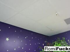 Oh wow, can you believe Romi Rain and Dani are having wild lesbian fun under black lights?!