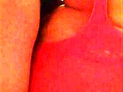 my nasty wife in sexy red lingerie showing off her nice pussy 😈