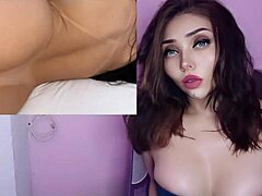 I wake up horny Latina Violet Myers with big natural tits for creampie sex. She masturbates to orgasm in POV.