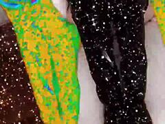 look at this babe taking it hard from behind in homemade quickie