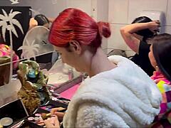 hey, wanna see this latina take a big monster cock in anal assfucking outdoors in public pub action?