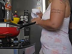 pregnant woman showing off her style