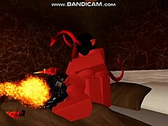 Reupload of Fun Animations Featuring a Wealthy Demon Girl in Roblox