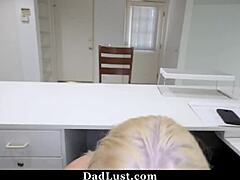 Step Daughter Fucking Daddy In Missionary And Cowgirl With Small Tits