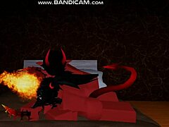 Reupload of Fun Animations Featuring a Wealthy Demon Girl in Roblox
