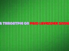 he covers my face with sticky cumshot in prone blowjob deepthroat facial