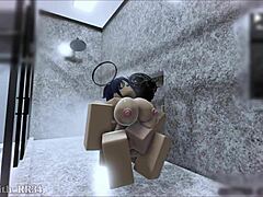 Yuuka gets punished for showing up uninvited, leading to intense fingering and blowjob sex with a follower in part 1 of 2.