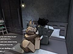 Adorable Femboy Begs For More While Getting Pounded Senseless In Roblox Game