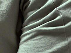 pregnant woman rides big cock to creampie orgasm in homemade scene