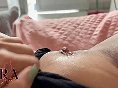 Curvy Brazilian Brunette Masturbates Thinking of Neighbor's Tight Pussy