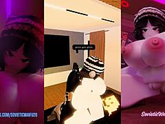 Roporn - Liz É Fodida na Casa de um Seguidor com Big Ass Blowjob e Creampie em Cowgirl