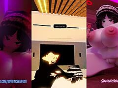 Roporn - Liz É Fodida na Casa de um Seguidor com Big Ass Blowjob e Creampie em Cowgirl