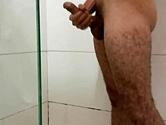 in a casual moment, the skinny amateur wife masturbates roughly while watching something solo.