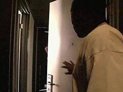 Short Haired White Chick Fucks BBC with Hairy Pussy