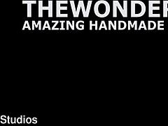 Ria Sunn tests handmade balldog size L toy! She adds anal fisting for rough gaping orgasm.