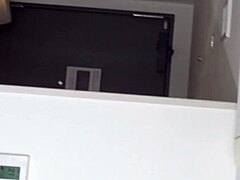 Intense rough sex with cute Japanese mature and young amateur in romantic company encounter.