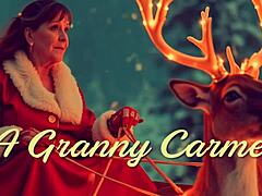 Granny carmen claus my last cheating christmas elf fuck & santus interruptus