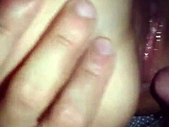 brunette with tattoos gets anal fucked hard until her tight asshole gapes wide open