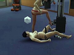 hey, wanna see raven work out her big tits in this wicked of whimsville comic gym episode