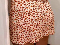 We got left alone at home so I took advantage of my petite latina sister-in-law while she watched tik tok 😏