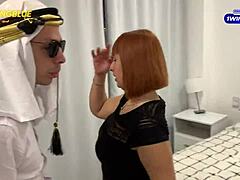 Jeque Arabe Es Complacido Por Su Asistente Personal - Burningblue And Valentinaphanter By Pantherarg