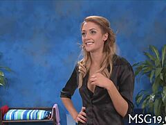 Massive cock spears wet shaved pussy hard.